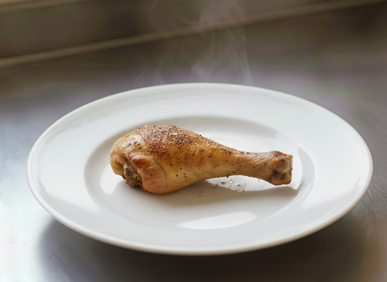 Cosce di pollo al forno.