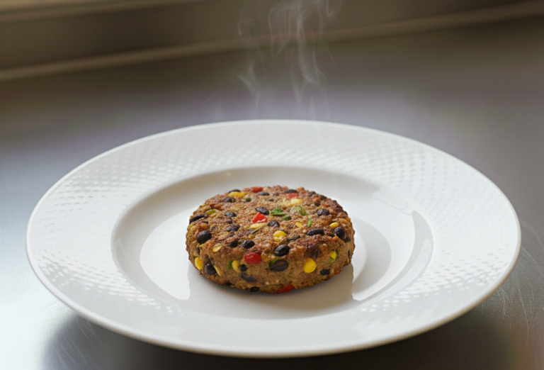 Hamburger di legumi al forno_