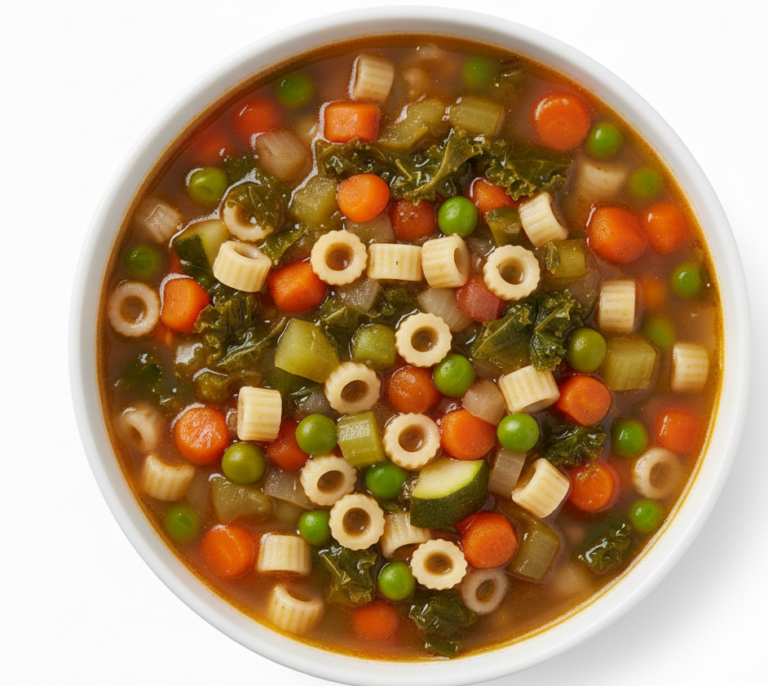 Minestra di verdure con pasta_